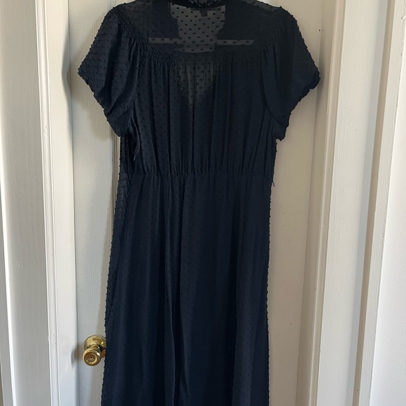 Rebecca Taylor Navy Blue Dress size 12 - Picture 2 of 4